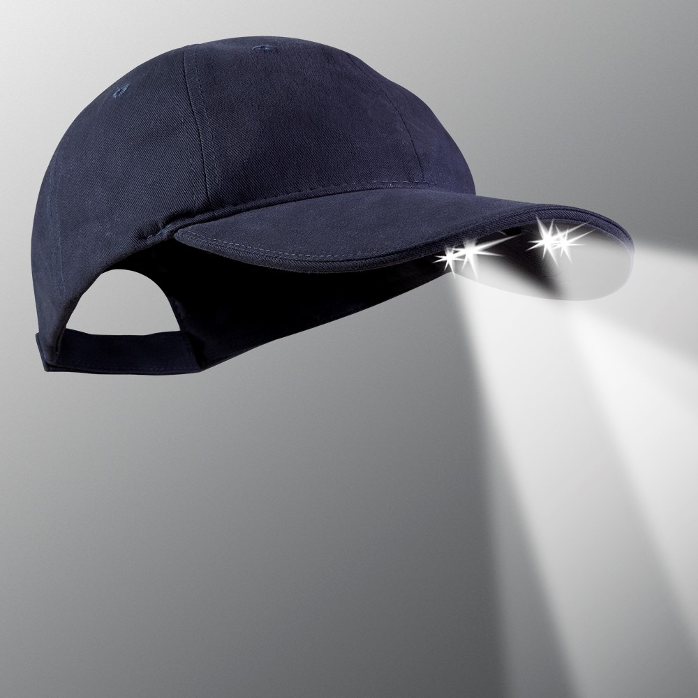 POWERCAP® 25|75 (4) LED Cap -  Navy/Unstructured PS4-103