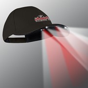 POWERCAP® Navigator (6) LED Cap - Black Cotton/Unstructured PS6-124 View 2